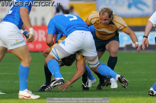 2008-11-08 Padova - Italia-Australia 0877 Marco Bortolami